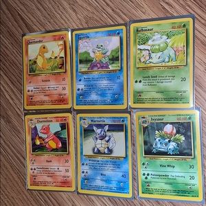 Vintage 1999 base set starters and stage 2